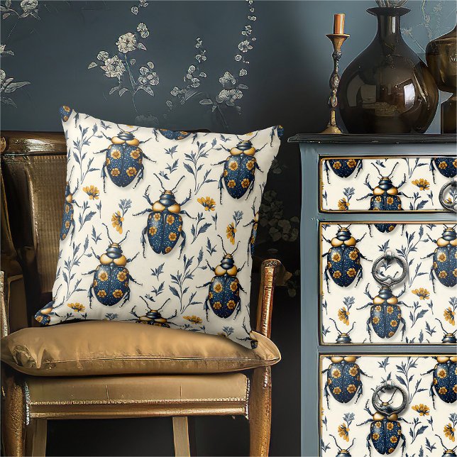 Almofada Algodão-Fusível Amarelo-Amarelo-Vintage (Criador carregado)