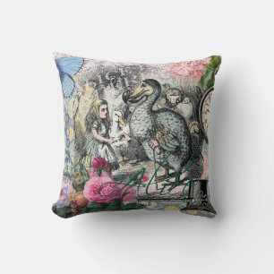 Almofada Alice Classic Wonderland Dodo Arte Tenniel