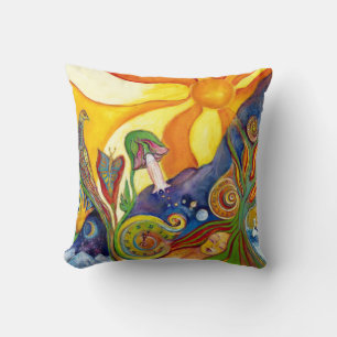 Almofada Alice In Wonderland Fantasy Fairy Sunshine Dream