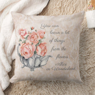 Almofada Alice No País das Maravilhas Travesseiro decorativ