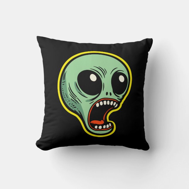 Almofada Alienígena de grito (Frente)