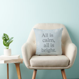 Almofada All Is Calm, All Is Bright – Snowlight Calm Scandi
