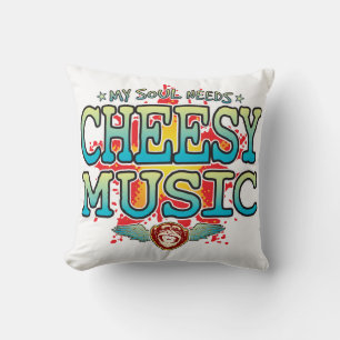 Almofada Alma de Música Cheesy Cushion