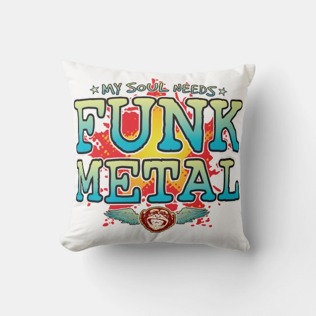 Almofada Alma Funk Metal Cushion (Frente)