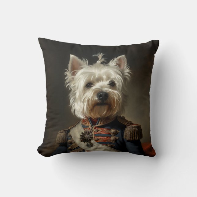 Almofada Almirante West Highland Terrier (Frente)