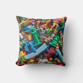 Almofada Almoço de Impressão de brinquedo.