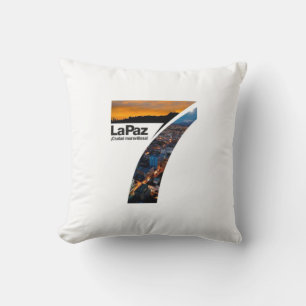 Almofada Almohada La Paz ciudad Maravillosa