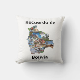 Almofada Almohada recuerdo de Bolivia