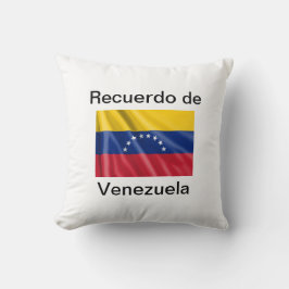 Almofada Almohada recuerdo de Venezuela