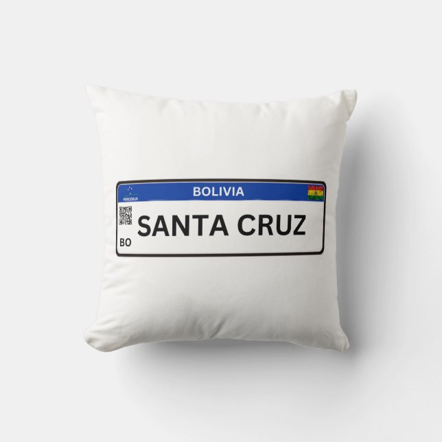 Almofada Almohada Santa Cruz Mercosur (Frente)