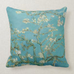 Almofada Almond Blossoms por Vincent van Gogh<br><div class="desc">Almond Blossoms é um grupo de várias pinturas feitas em 1888 e 1890 por Vincent van Gogh em Arles e Santo-Rémy, no sul da França, de árvores florescentes de amêndoas. Flores eram especiais para Van Gogh. Representavam despertar e esperança. Ele os apreciava esteticamente e achava alegria em pintar árvores floridas....</div>
