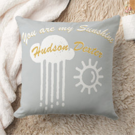 Almofada Alô Personalizado - Nuvens de Sol e Sol