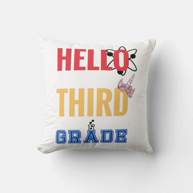 Almofada Alô Terceiro Grau | design maravilhosa para a terc (Frente)