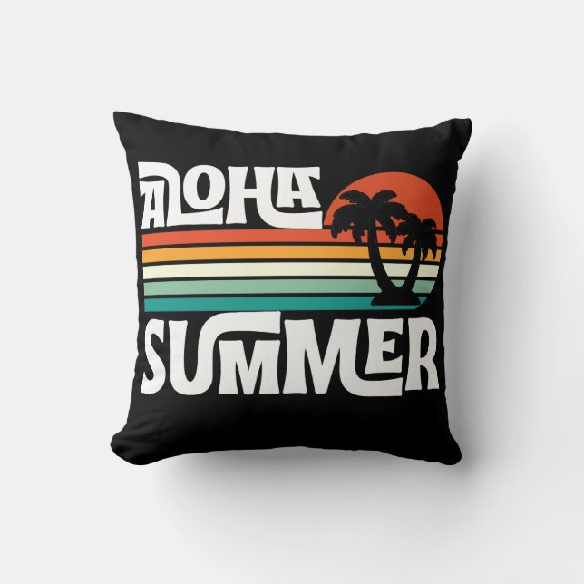 ALMOFADA ALOHA VÍBULOS DE VERÃO (Frente)