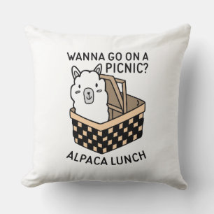 Almofada Alpaca Lunch