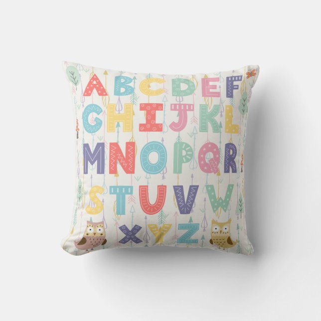 Almofada Alphabet Nursery (Frente)