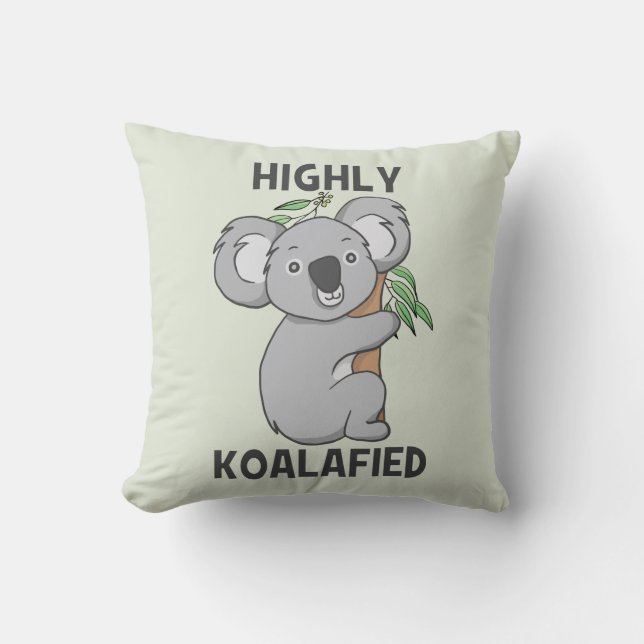 Almofada Altamente Koalafied Koala (Frente)