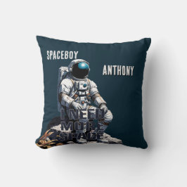 Almofada Alterar Astronauta de Nome - 'Preciso de Mais Espa