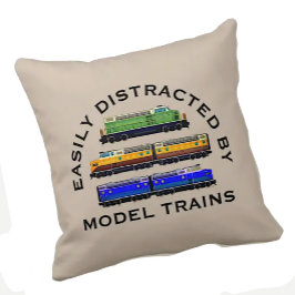 Almofada Alterar Texto Facilmente Distraído Comboios de Mod