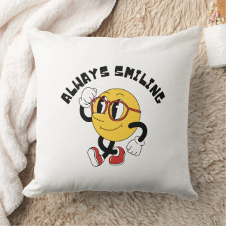 Almofada Always Smiling Cute Emoji Pillow