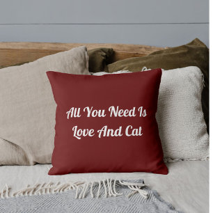 Almofada Amante de Animais de Estimação DIY Mãe de Gato Cit