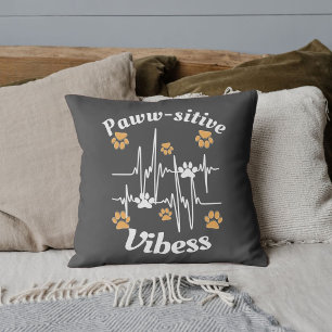 Almofada Amante de Animais de Estimação Personalizado Coraç
