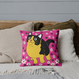 Almofada Amante de Gatos Modernos Amigos de Estimação Padrã