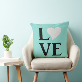 Almofada Amar Noiva e Co Teal Blue Casamento Decor