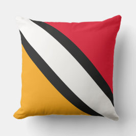 Almofada Amarelo-claro Vermelho-Cor-de-laranja-Cor-de-laran