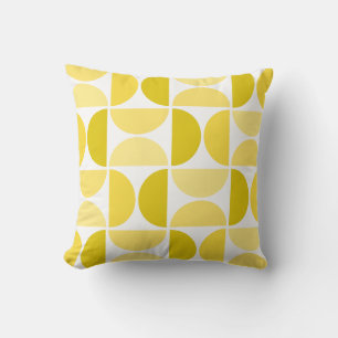 Almofada Amarelo de Artes do Mínimo do Século Médio