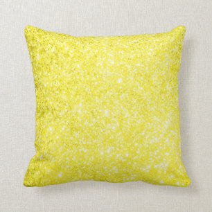 Almofada Amarelo do brilho