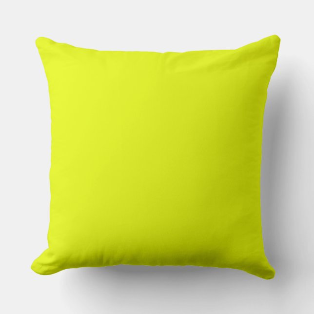 Almofada Amarelo neon (Frente)