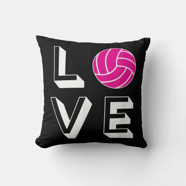 Almofada Ame Garotas de Voleibol Gráfico de Presente de Ani (Frente)