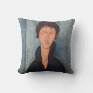 Almofada Amedeo Modigliani - Mulher com Olhos Azuis