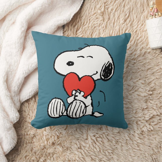 Almofada Amendoins | DIA DE OS NAMORADOS | Snoopy Heart Hug (Cobertor)