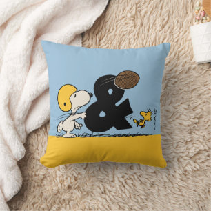 Almofada Amendoins Futebol Snoopy & Woodstock