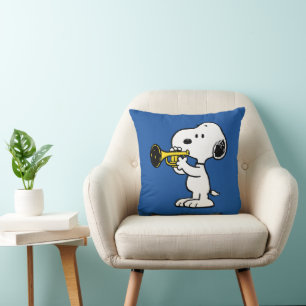 Almofada Amendoins   Jogador de Trompete Snoopy