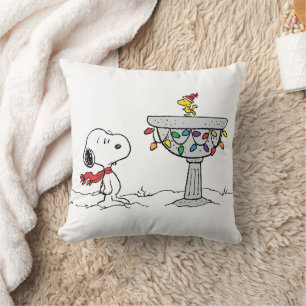 Almofada Amendoins   Snoopy & Woodstock congelado