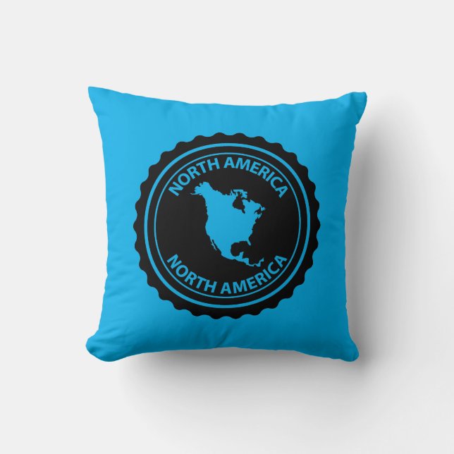 Almofada América do Norte (Frente)