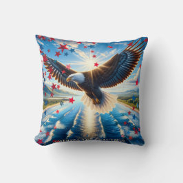 Almofada América, o belo Travesseiro decorativo Patriótico 