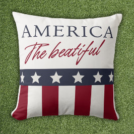 Almofada America The Beatiful Patriotic