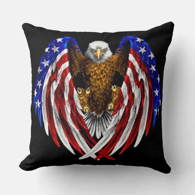 Almofada American Flag Eagle (Frente)