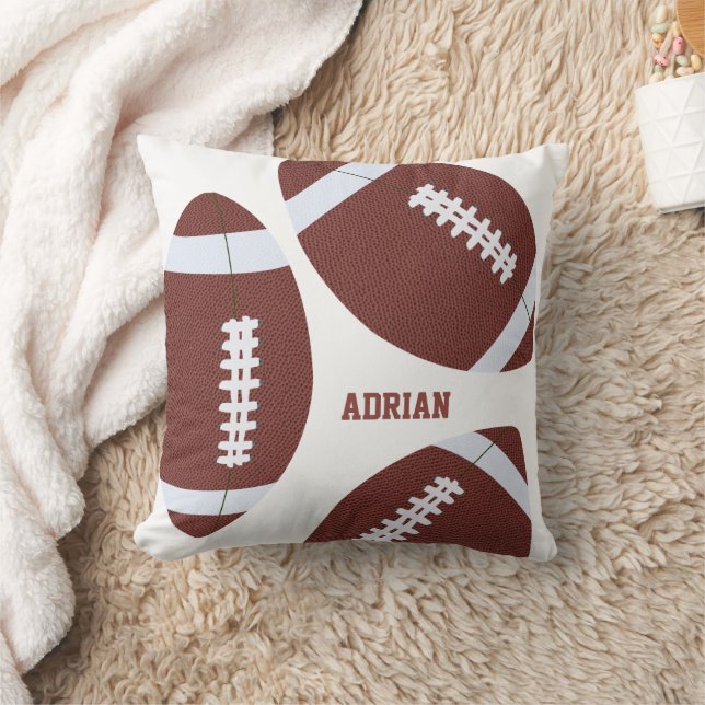 Almofada American Football Gridiron Ball Personalizado (Cobertor)