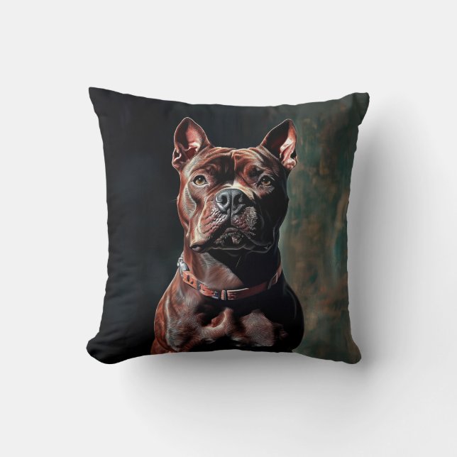 Almofada American Pit bull terrier (Frente)