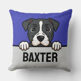 Almofada American Staffordshire Terrier Custom Amstaff Dog