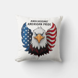 Almofada American USA Eagle Flag Personalizado