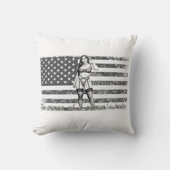 Almofada  American woman (Frente)