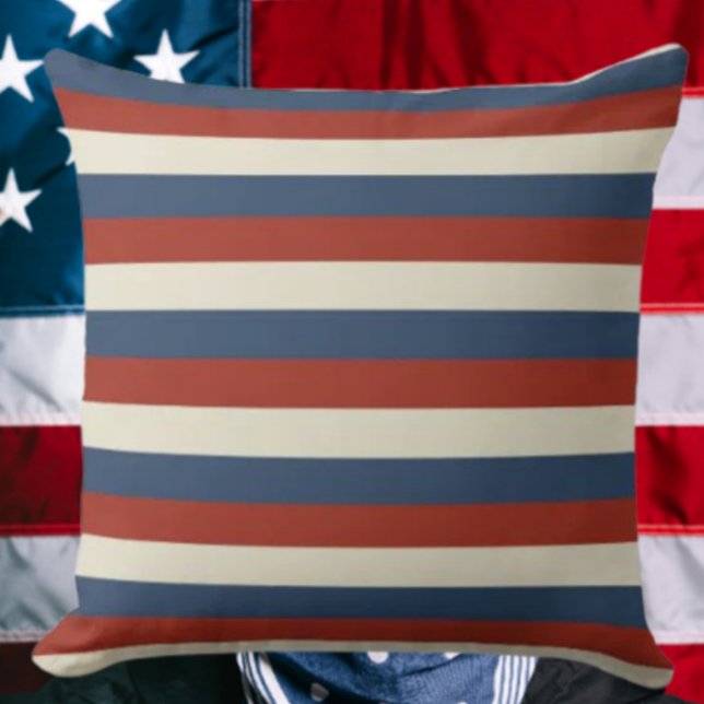 Almofada Americanas - Travesseiro decorativo clássico (Criador carregado)