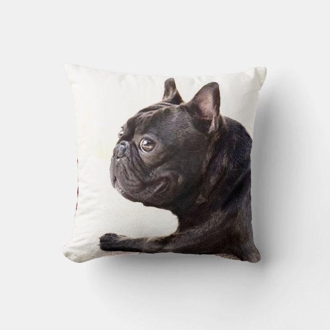 Almofada Americano Mojo do buldogue francês (Frente)