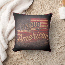Almofada "Americano orgulhoso